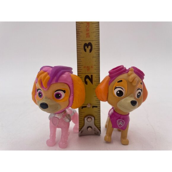 Paw Patrol Skye Figurine Set 2 PC Skye Pups Toy Collectibles Fun & Adventure - Picture 2 of 4